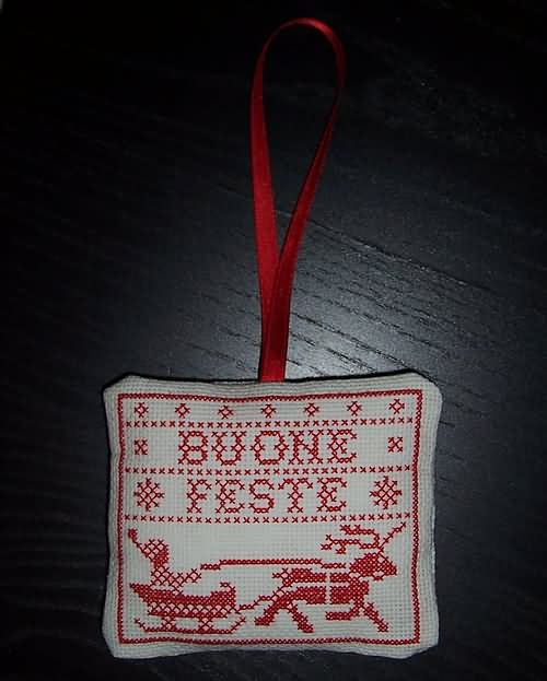 Cuscinetto buone feste