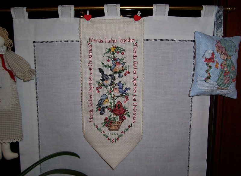 Friends gather banner