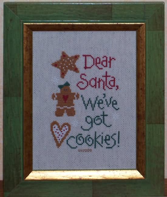 Quadretto Dear Santa