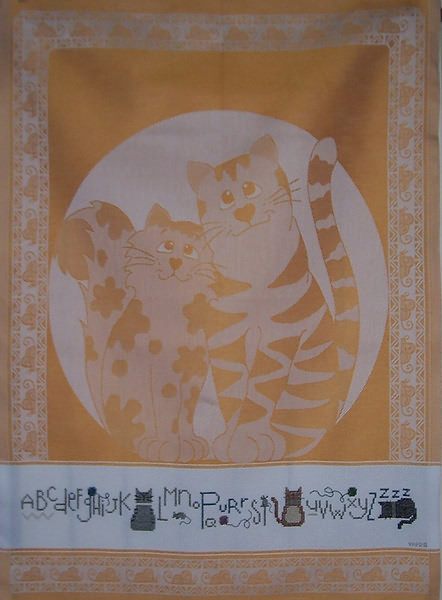 Strofinaccio abc gatti