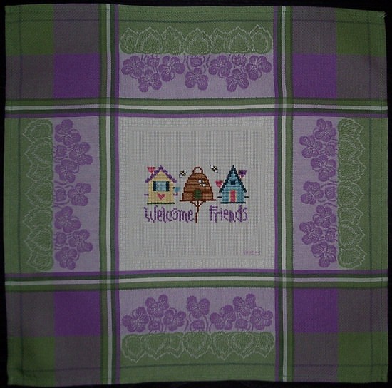 Tovaglietta welcome friends