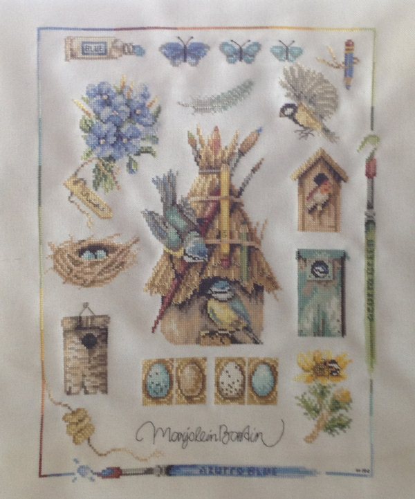 Collage di nidi Marjolein Bastin