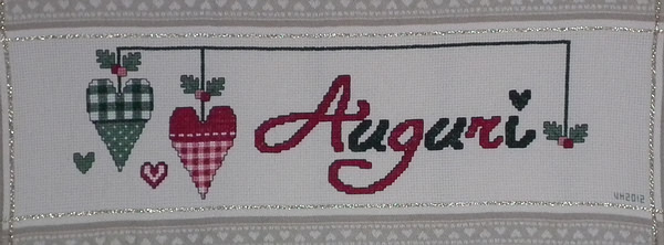 Strofinaccio Auguri - Particolare